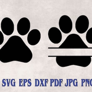 Download Paw Print Svg Etsy SVG, PNG, EPS, DXF File