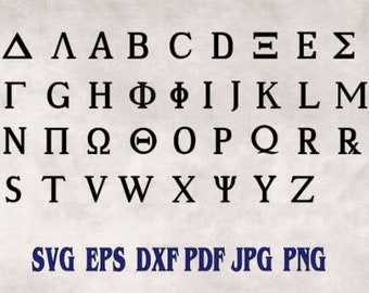 Download Greek Letters Svg Etsy