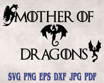 Download Mother Of Dragons Svg Etsy
