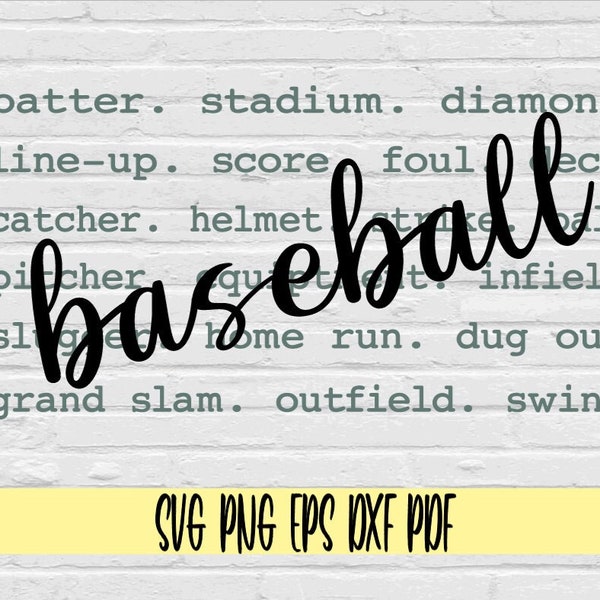 Baseball Typography svg png eps dxf pdf sublimation/Baseball tee svg png/mom dad baseball game tee shirt svg png/Baseball Typography svg png