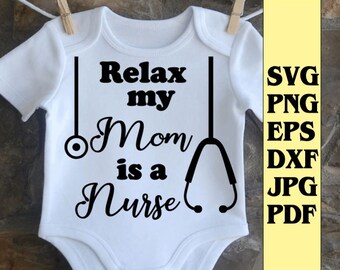 Baby Nurse Svg Etsy