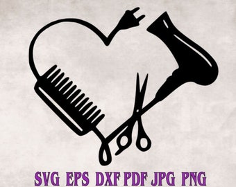 Download Hair Stylist Svg Etsy