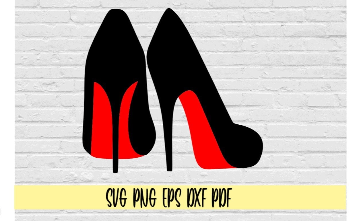 High heels svg, Leopard Stilettos