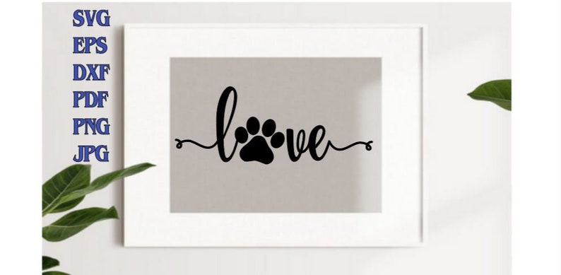 Free Free 52 Love Dog Print Svg SVG PNG EPS DXF File