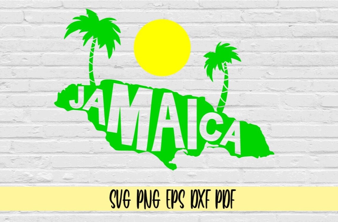 Jamaica Svg Png Eps Dxf Pdf/jamaican Svg/jamaican Country With - Etsy