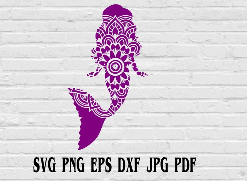 Free Free 174 Mermaid Zentangle Svg SVG PNG EPS DXF File
