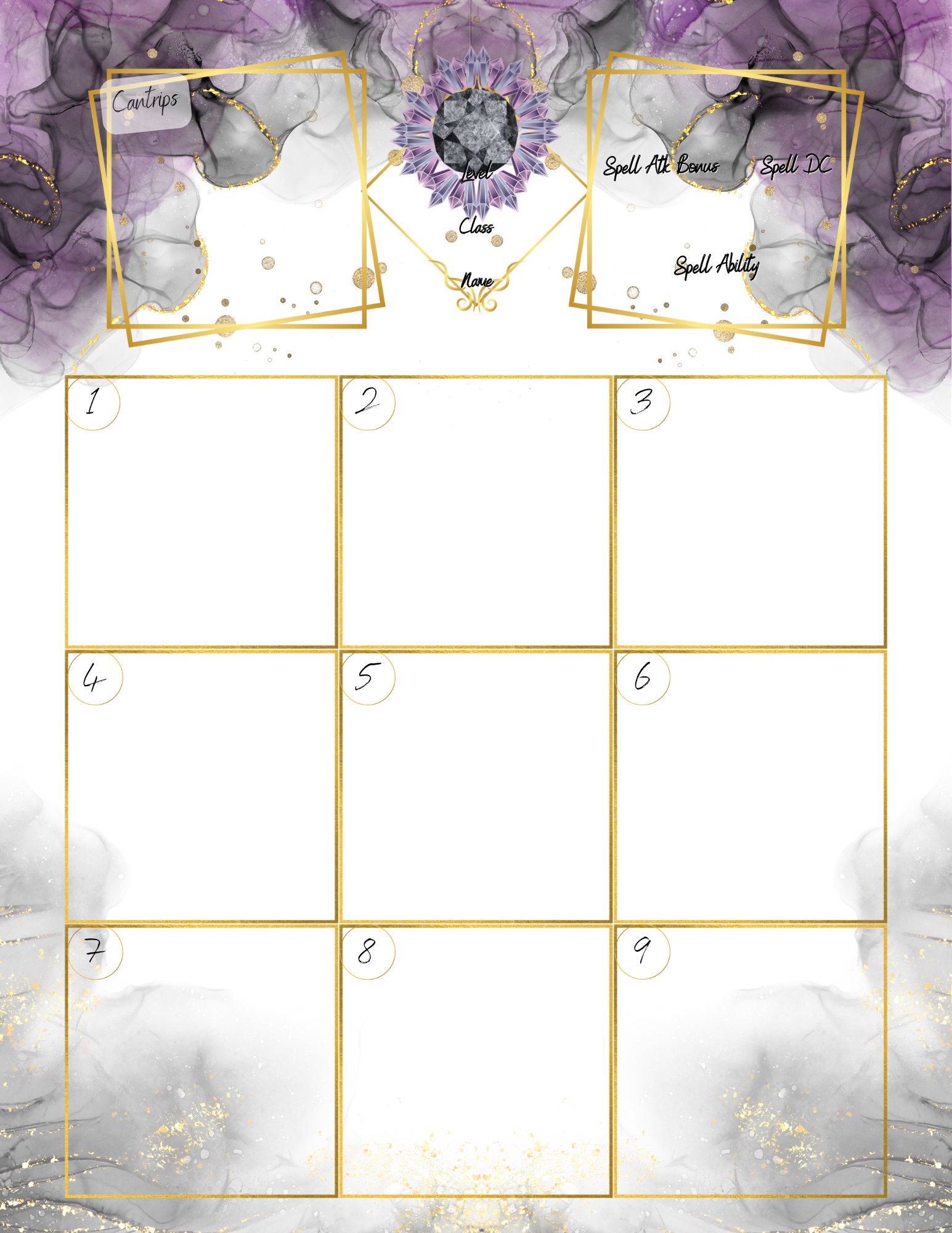D D Character Sheet Fillable Etsy D D Character Sheet Fillable Etsy