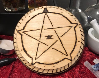 Hölzerne Altar Kachel