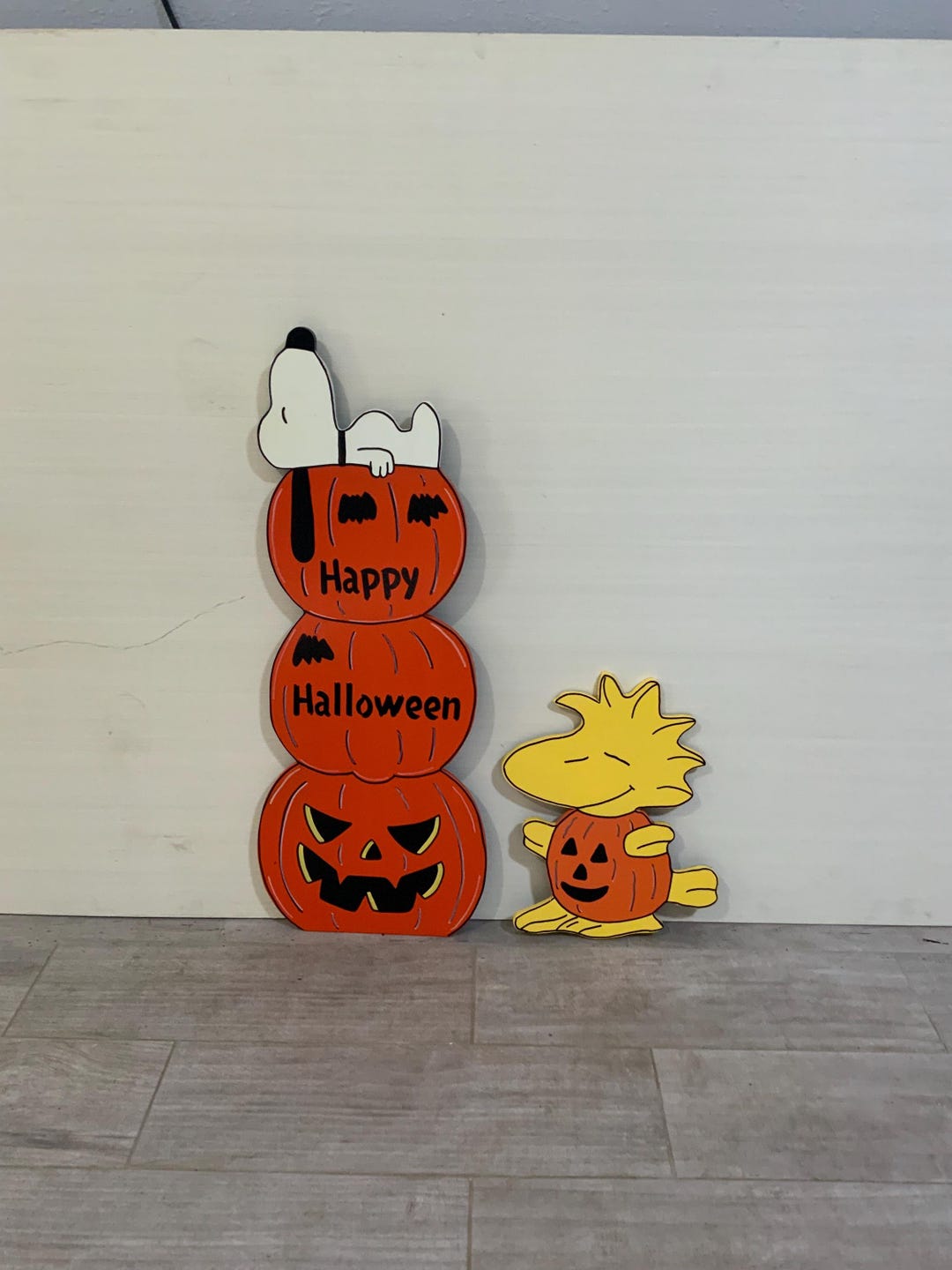 Snoopy and Woodstock Halloween Decor - Etsy