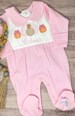 Baby Girl First Thanksgiving Outfit/Monogrammed Personalized Footie/Turkey, Pumpkin/Baby Shower Gift/Newborn/Embroidered Romper/Sleeper 