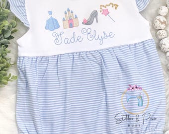 Mono de burbujas con mangas de ángel para niñas pequeñas/vestido de niña/vestido de princesa para vacaciones o traje de baño/camiseta de castillo