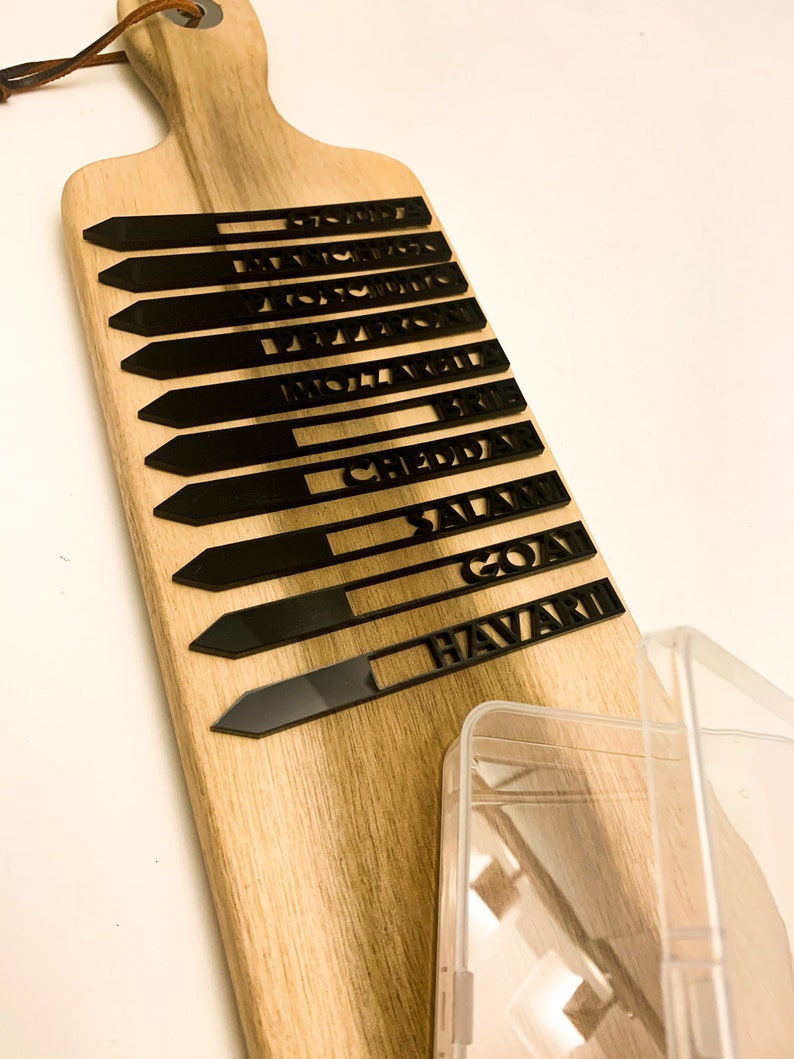 Cheese Markers for Charcuterie Board Acrylic Cheese Labels Etsy