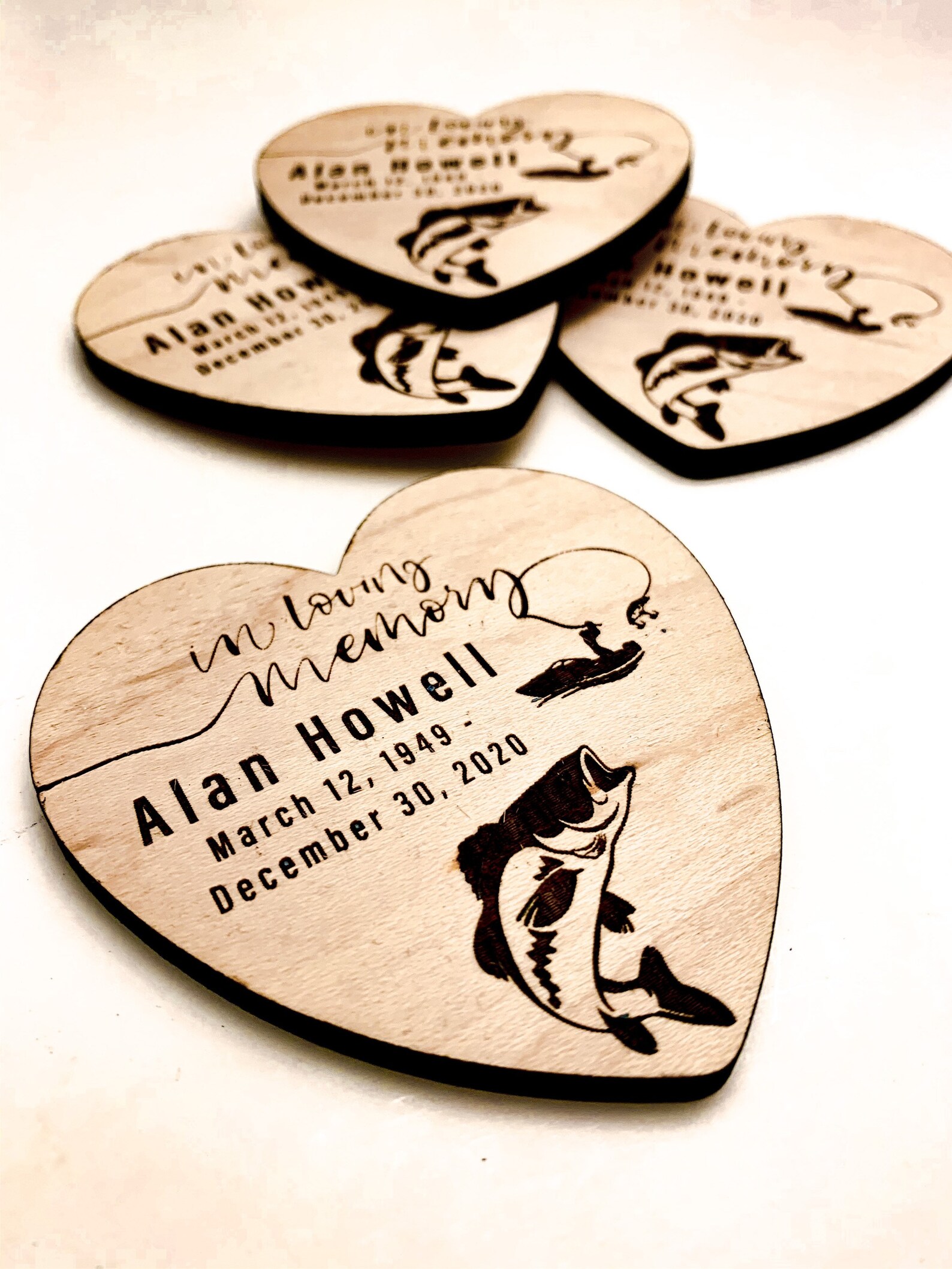 In Memory of Funeral Tokens Funeral Giveaways Memorial Etsy Canada