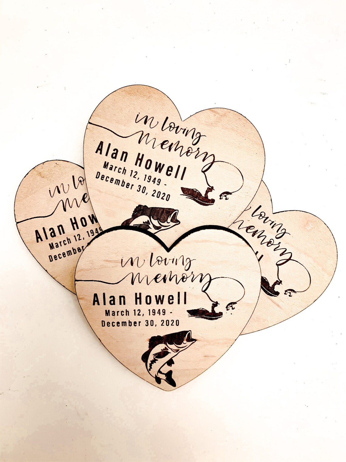 In Memory Of Funeral Tokens Funeral Giveaways Memorial Etsy