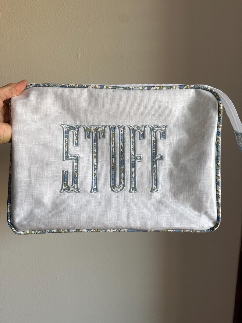 Meisewingembroidery Cosmetic Bag - Thumbnail 4