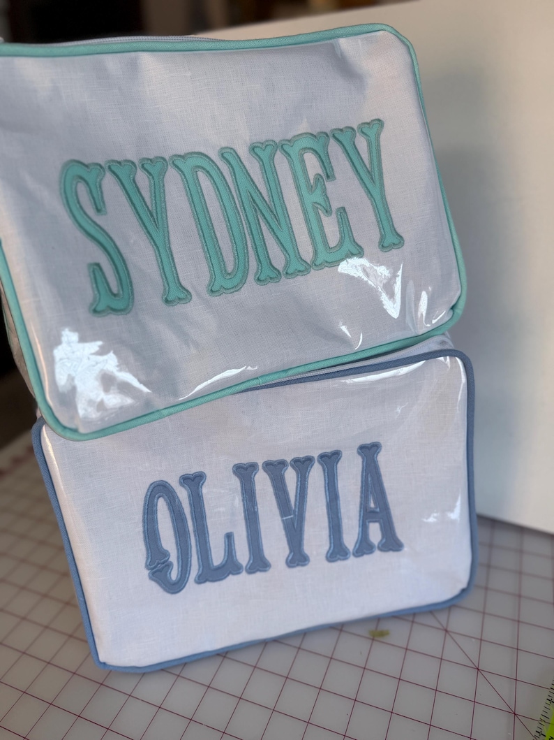 Meisewingembroidery Cosmetic Bag - Thumbnail 3