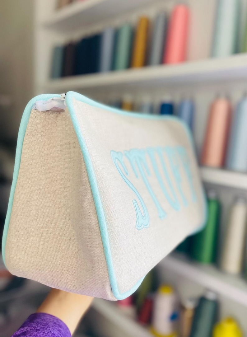 Meisewingembroidery Cosmetic Bag - Thumbnail 5