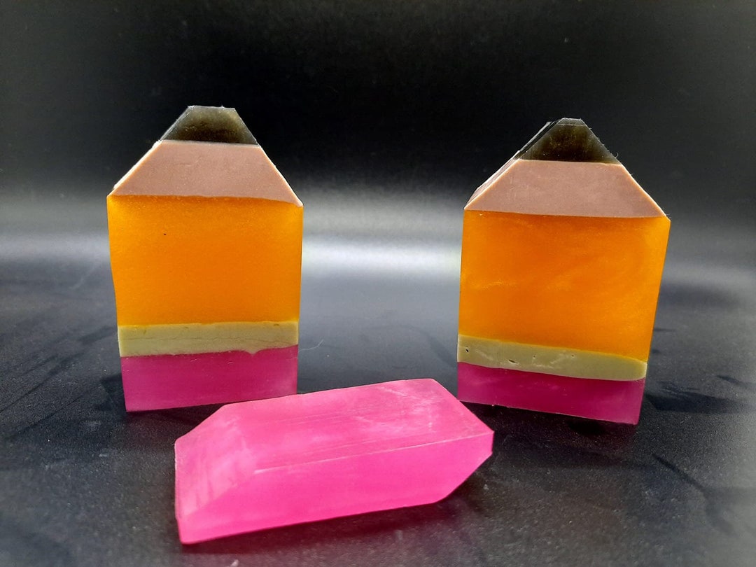 Pencil and Eraser Set Etsy