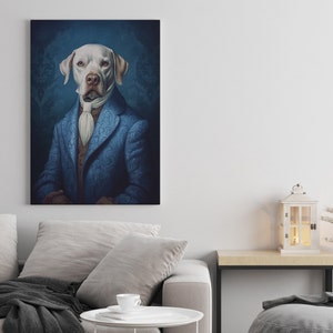 Custom Personalized Couple And Dog Lighting Frame Canvas - Couple With