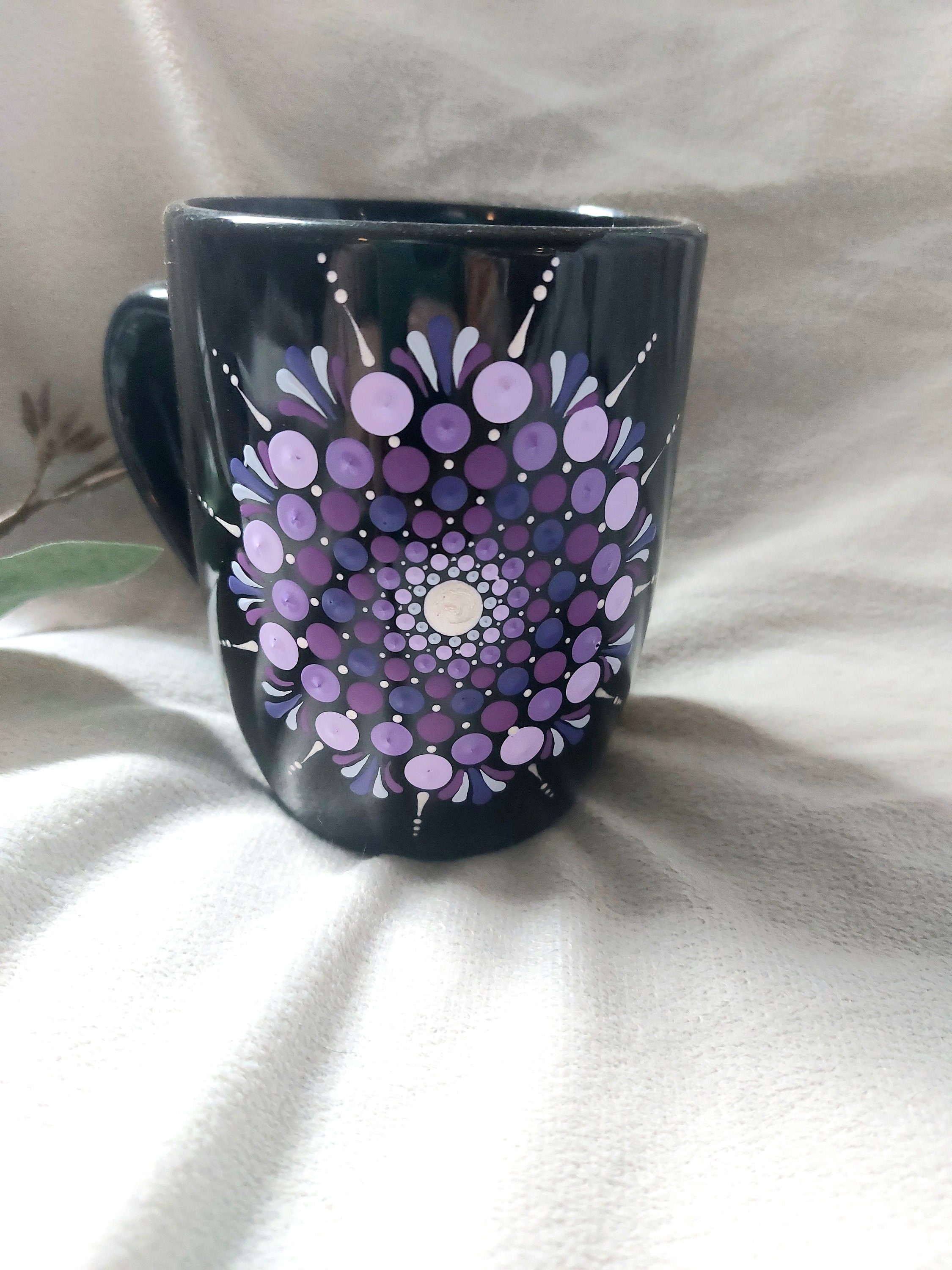 Tasse infuseur à thé Mandala violet