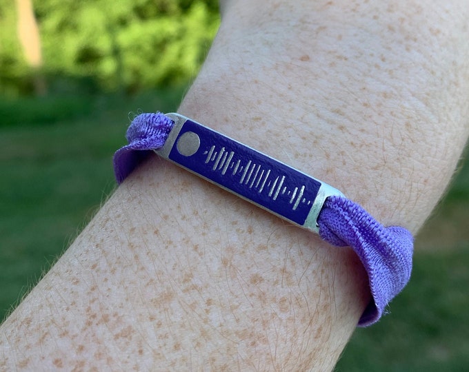 Spotify  Code Bracelets- Elastic Version