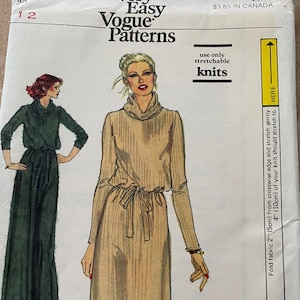 Vogue 7148 Very Easy Misses&#39; Dress; Uncut