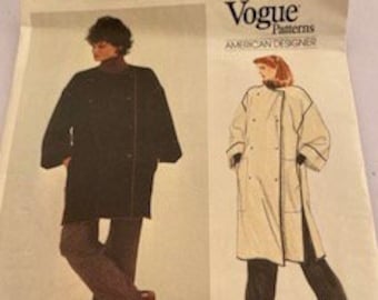 Vogue Designer Pattern 2873 for Misses&#39; Coat