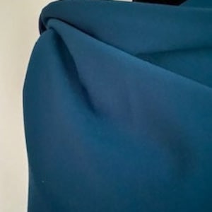 Teal Knit Fabric by the Piece