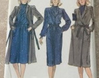 Vogue Pattern 7818 for Misses&#39; Coat and Dress; Uncut