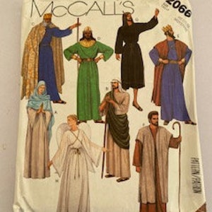 McCall&#39;s Pattern 2066 for Adult Costumes; Uncut