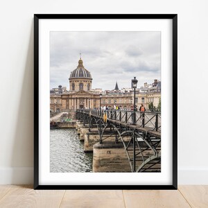 Paris Photography Print, Bridge Photo Print, Fine Art Print, Paris Wall Decor, Gallery Wall Art, Housewarming Gift, Paris Photo Print