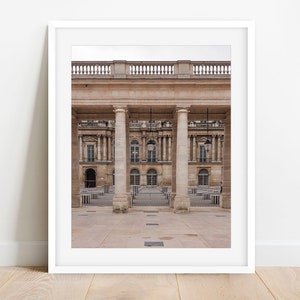 Paris Photography Print, Palais-Royal Paris Photo, Fine Art Print, Paris Wall Decor, Gallery Wall Art, Paris Photo Print, Francophile Gift