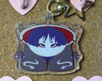 Scaramouche double sided keychain