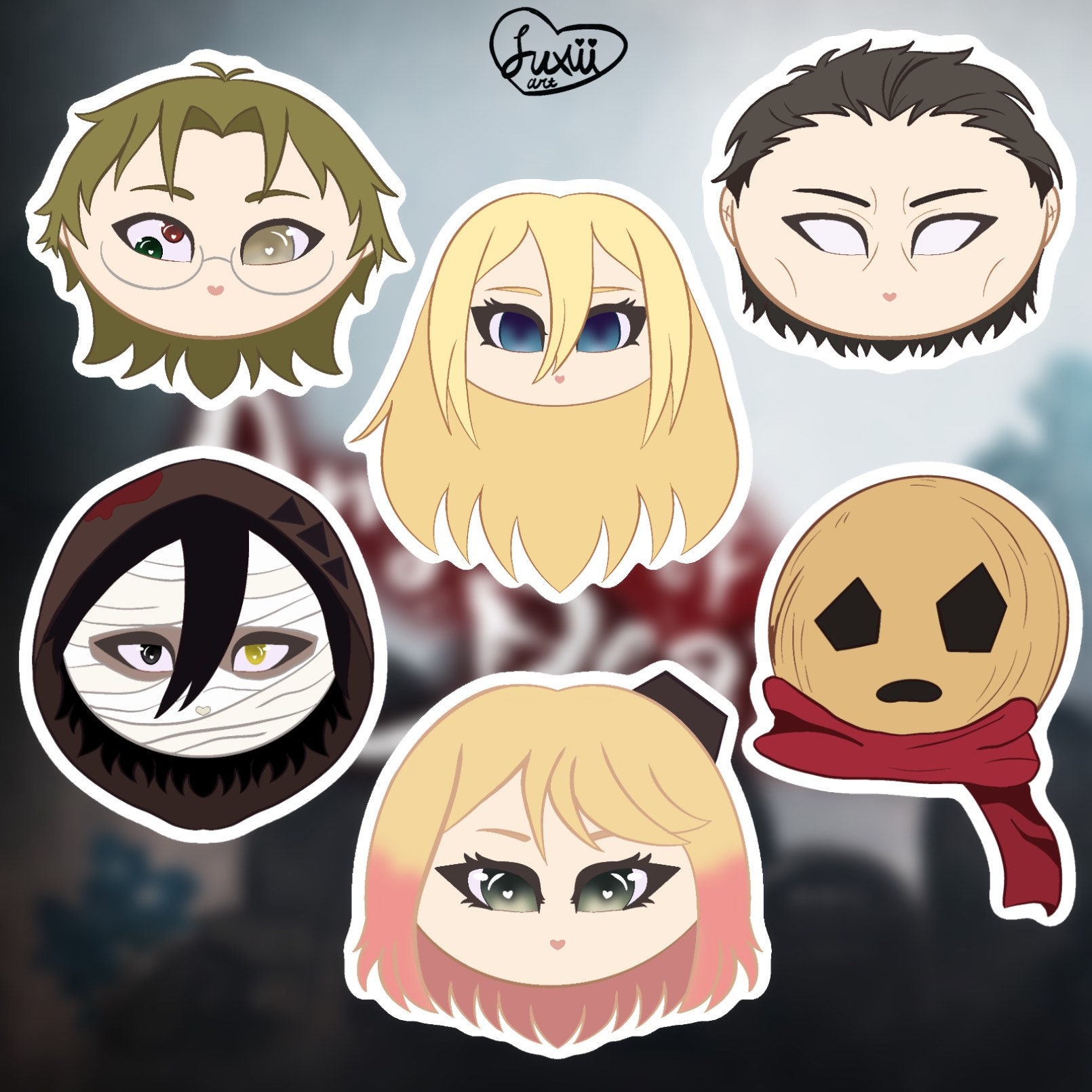 Anime Angels of Death Zack Isaac Foster Ray Rachel Gardner Fanart 180  Postcard Post Cards Sticker Gift Cosplay Artbook Book Set