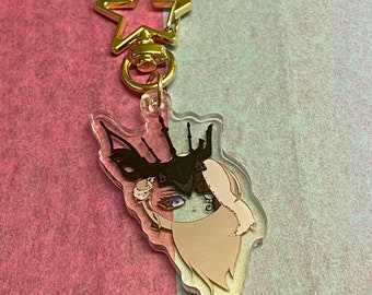 La Signora double sided keychain B GRADE MISPRINT