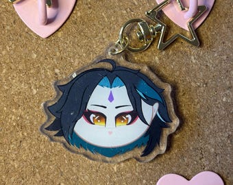 Xiao double sided keychain