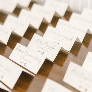 Tarjetas de lugar para la mesa de bodas de Star Wars / Letreros de mesa con nombres de planetas / Boda con temática de Star Wars / Descarga digital personalizable / Plantilla CANVA