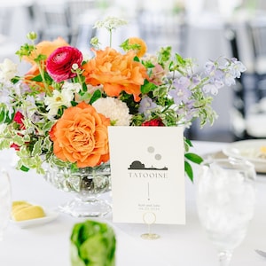 Star Wars Wedding Table Numbers | Planet Names Table Signs | Star Wars Themed Wedding | Customizable Digital Download | CANVA Template