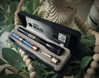 Personalized Laser Engraved Maglite Gift Set - Practical and Personalized Keepsake for the Hands-On Person in Your Life