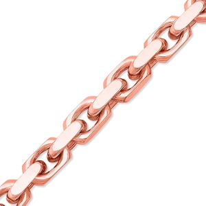 Vintage 15K 610 Solid Gold Anchor Chain Link Necklace 23 Vintage 15K 610 Solid Gold Anchor Chain Link Necklace 23
