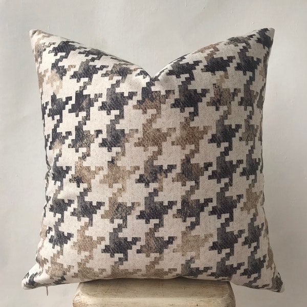 Geometric Throw Pillow Cover , Cotton Velvet Pillow Case , Decorative Housewarming Cushion Case , Bedding Home Decor
