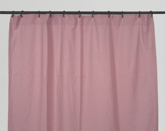 Leinen Duschvorhang Verschiedene Farben , Extra Lange Sondergröße , Rosa, Weiß, Hellbeige, Kamel, Schwarz, Blau Duschvorhang