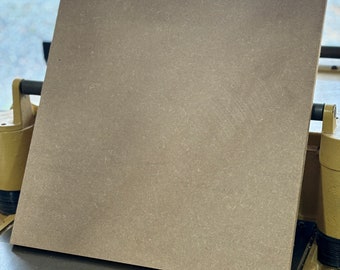 1/2" & 3/4" MDF Project Panel Perfect for Laser, CNC, and Craft Projects