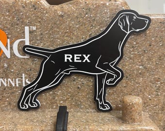 Personalized Kennel Sign for Multiple Dog Breeds