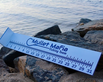Custom Bump Board - Tournament Legal HDPE Fish Ruler, 32 Inch Marine Scale