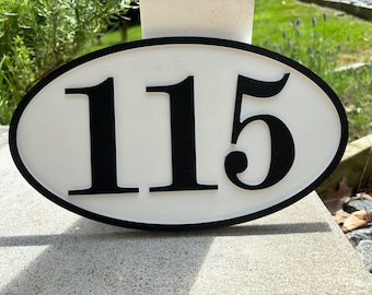 Weatherproof Address Signs: Custom House Numbers, Easy to Read