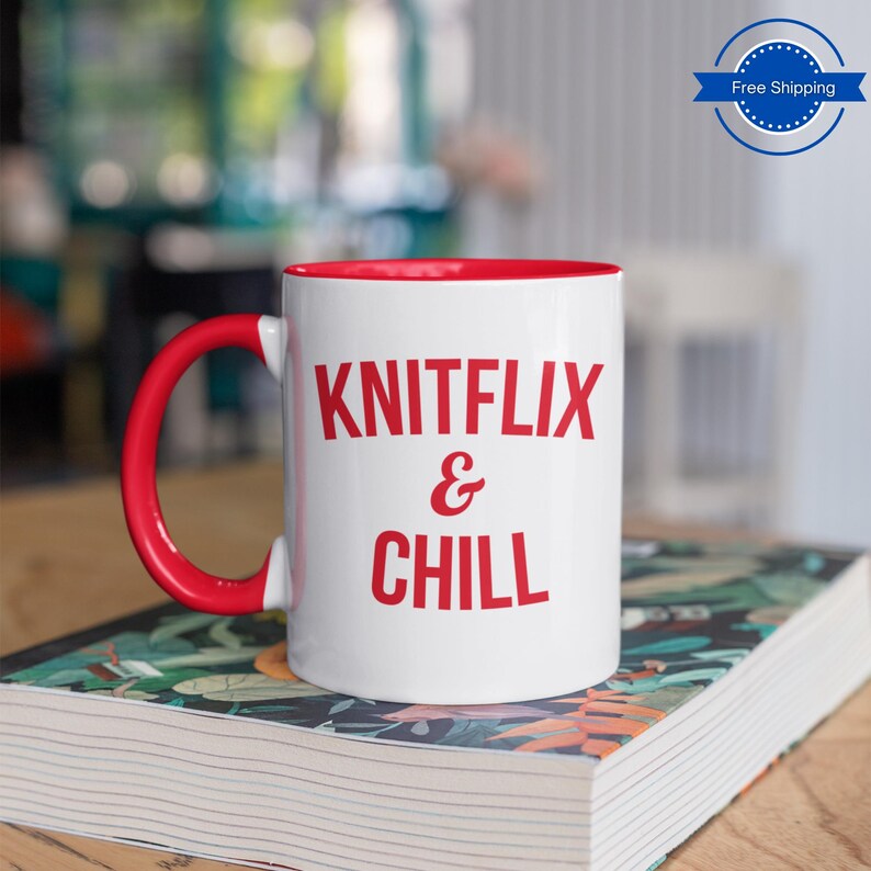 Knitting Crochet Lover Coffee Mug Funny Knitter Tea Mug Knitting Humor