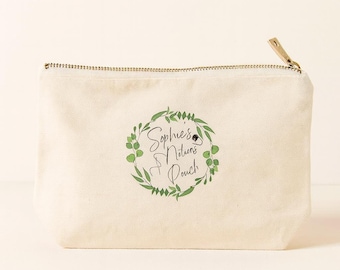 Personalized Canvas Notions Bag Knitting & Crochet Organizer