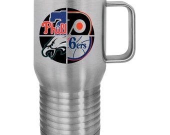 Philly Sports Tumbler- Phillies, Eagles, Flyers, 76, Gift for Him, Philly sports fan, Sports mashup, Philadelphia sports