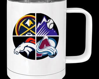 Colorado Sports Teams-  Gift for Him, Colorado sports fan, Sports mashup